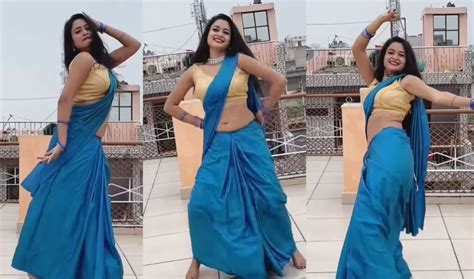 Viral Dance Video Bhabhi Did A Bold Dance On The Terrace On Haryanvi