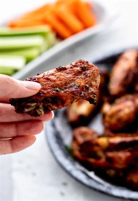 Crispy Air Fryer Chicken Wings With Baking Powder