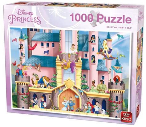 Puzzle Disney Princess hrad 1 000 dílků PuzzleMania cz