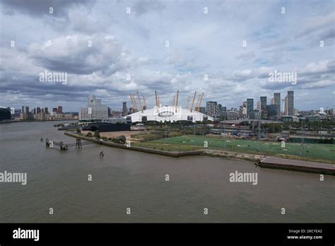 London O2 arena London UK Aerial Stock Photo - Alamy