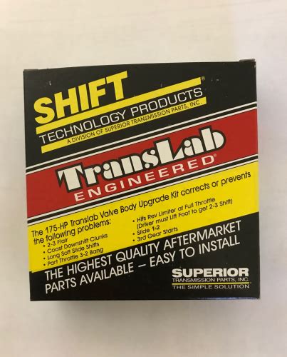 Superior Translab Shift Kit Tl 175 Hp High Performance Type