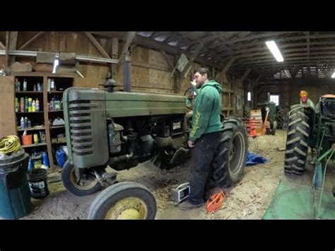 Replacing Points In A John Deere M Tractor NO SPARK YouTube