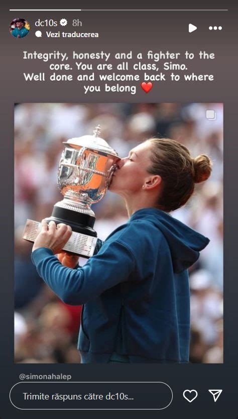 Playsport Darren Cahill Mesaj Superb Pentru Simona Halep Dup