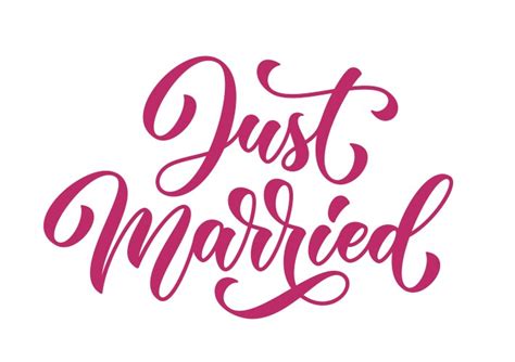 Just Married Vector Images Over 5 700