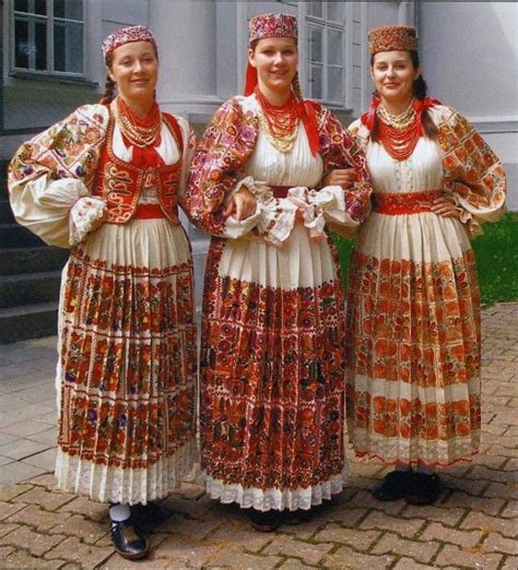 Overview Of Croatian Costume Part 1 Western Pannonian Croatia