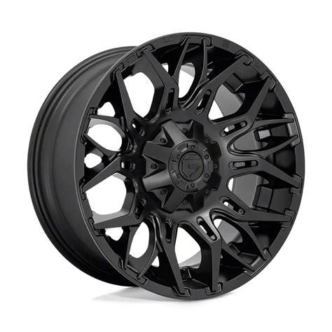 Fuel Wheels Silverado 1500 Twitch Blackout 6 Lug Wheel 22x12 44mm