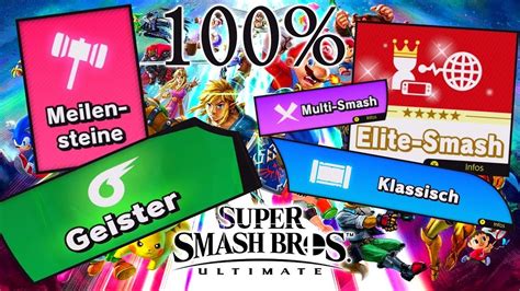 Super Smash Bros Ultimate Alles Geister Meilensteine Klassisch