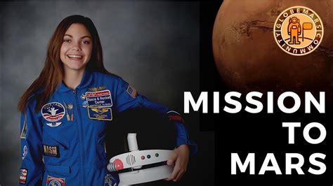 Mission To MARS Alyssa Carson Could Be The First Human On Mars YouTube