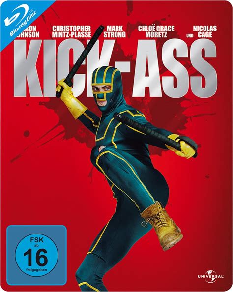 Kick Ass Steelbook Blu Ray IMPORT Amazon Co Uk Johnson Aaron