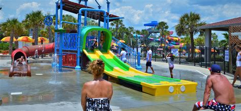 Myrtle Beach Water Park Campground In Myrtle Beach Lazy River Lakewood Camping Resort