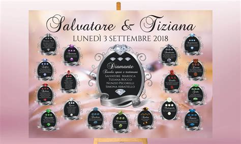 Tableau Pietre Preziose 01 Simone Piccolo Graphic Wedding Designer C