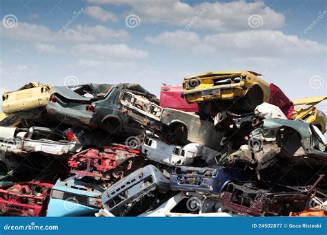 Junk Yard Truck Stock Image 10708711