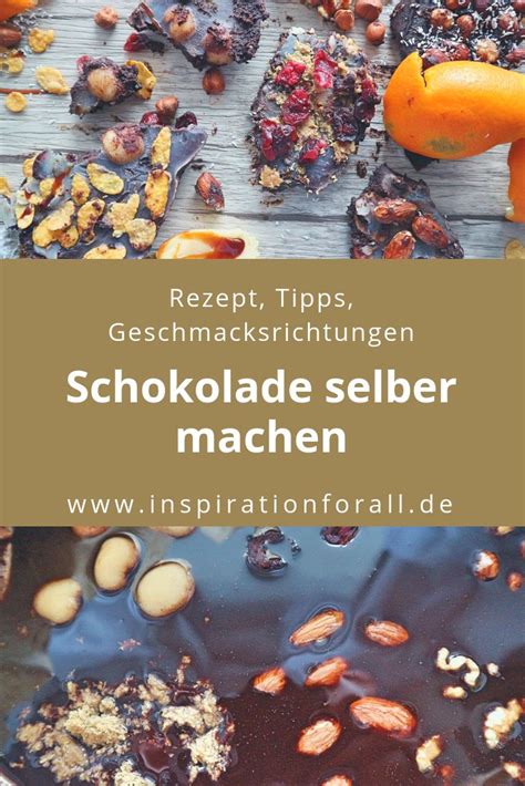 Schokolade Selber Machen Grundrezept Mit Zutaten Rezept