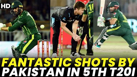 Fantastic Shots By Pakistan In 5th T20i Pakistan Vs New Zealand 5th T20i 2023 Pcb M2b2a