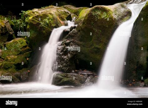 Waterfall Schiessentumpel Mullerthal Luxembourg Stock Photo Alamy