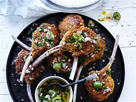 Aga Oven Recipes Parmesan Crumbed Lamb Cutlets Aga Australia