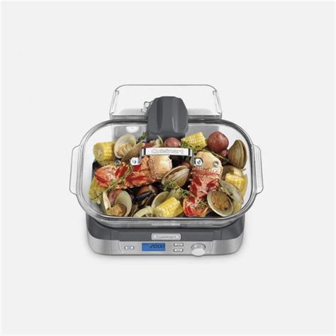 Cuisinart Cuiseur Vapeur En Verre Num Rique Cuisinart Cookfresh Et