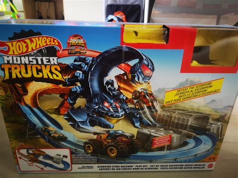 Hotwheels Monster Trucks Scorpion Sting Raceway Hobbies Toys Toys