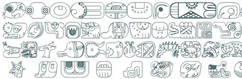 Mayan Glyphs Font Download Free Truetype