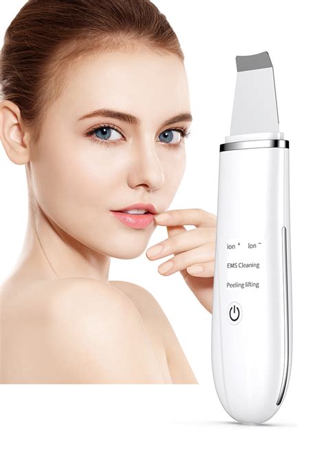 Facial Ultrasonic Skin Scrubber Electric Blackhead Ion Pore Cleaning