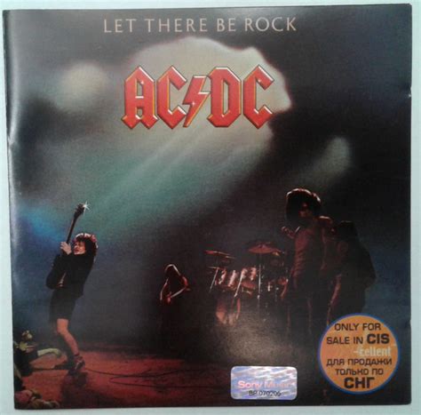 Ac Dc Let There Be Rock Cd Discogs