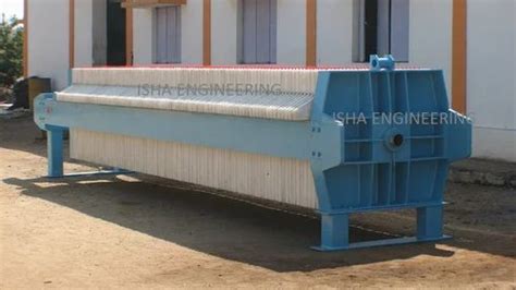 Filter Press For Ceramic Industry Filtration Capacity 3000 Litres Hr