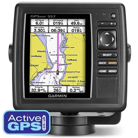 Garmin GPSMAP 557 And 557xs Marine GPS Chartplotters Are Both Preloaded