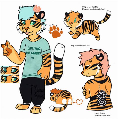 Tiger Alt Fursona By Spunkyracoon On Deviantart