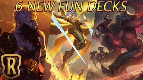 6 FUN And NEW Decks To Try In World Ender Legends Of Runeterra