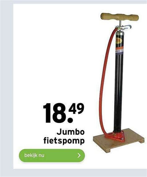 Jumbo Fietspomp Aanbieding Bij GAMMA