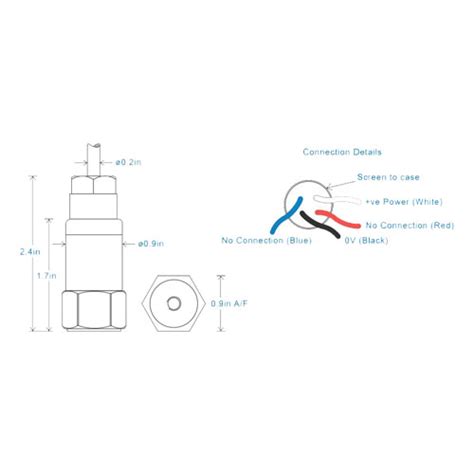 Oil Resistant Submersible Cable Pur Industrial Accelerometer Hs