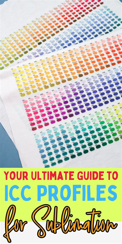 Your Ultimate Guide To Icc Profiles For Sublimation Artofit