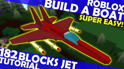 Super Easy Tutorial 182 Blocks Fighter Jet How To Make In Roblox