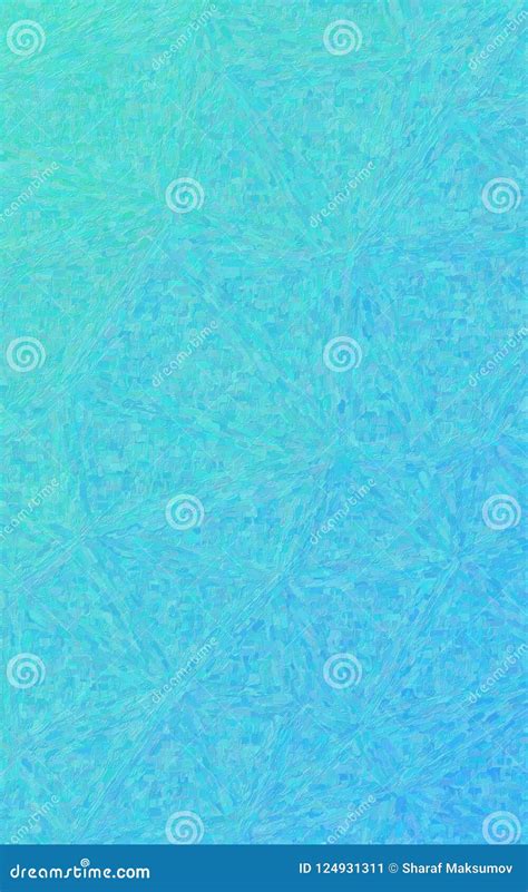 Green And Blue Impasto With Small Brush Strokes Vertical Background Illustration Stock