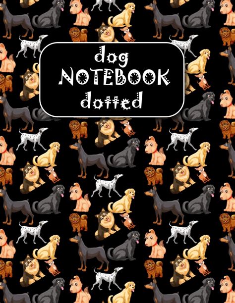 Amazon Cuaderno De Perro Punteado Cuaderno Cuadriculado Punteado