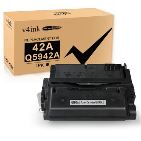 V4ink Q5942A Compatible HP 42A Standard Yield Toner Cartridge