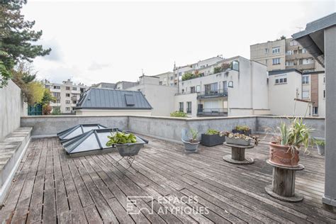 Vente House Style Loft With Garden And Terrace Issy Les Moulineaux