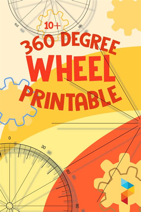 360 Degree Wheel 13 Free PDF Printables Printablee