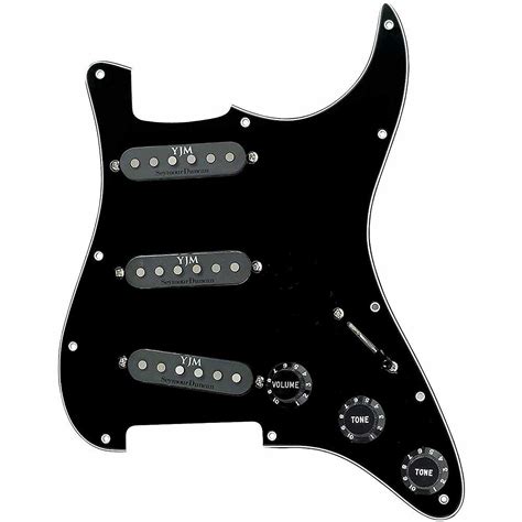 Seymour Duncan Yngwie Malmsteen Yjm Loaded Pickguard Black