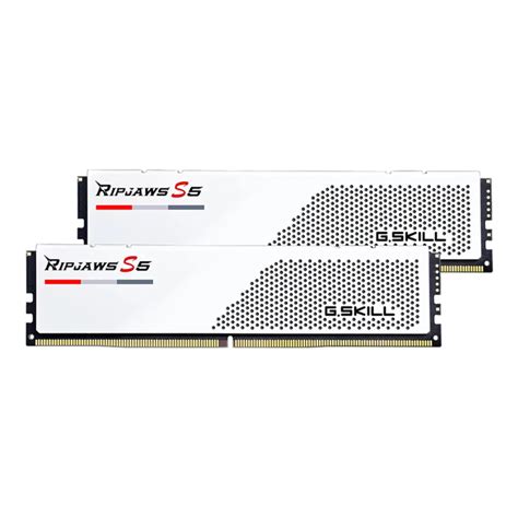 Модуль памяти G Skill Ripjaws S5 White DDR5 6000 64GB 2x32GB Intel