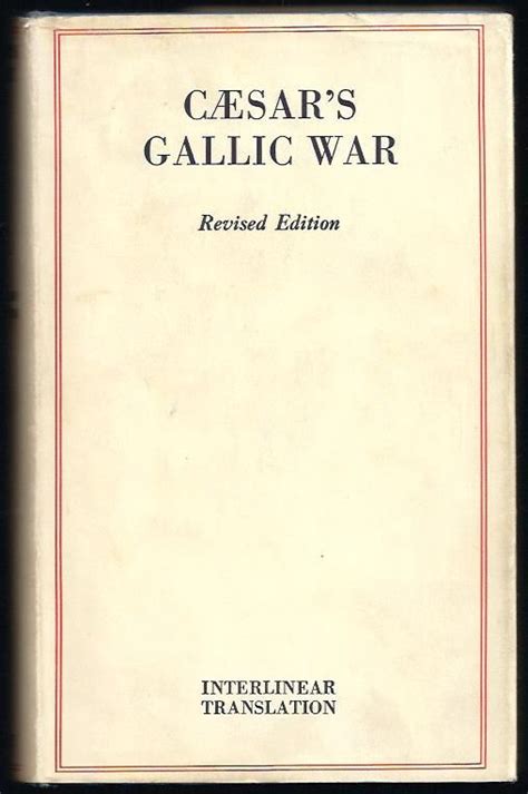 Caesars Gallic War Interlinear Translation