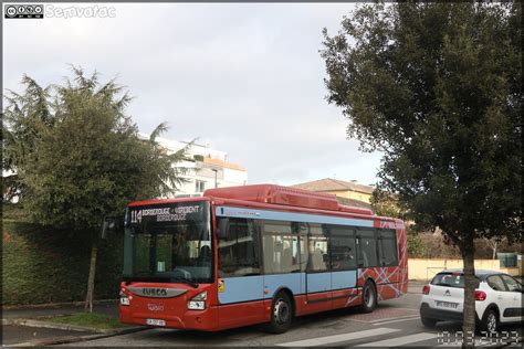 Iveco Bus Urbanway Cng Transdev Occitanie Ouest N Flickr