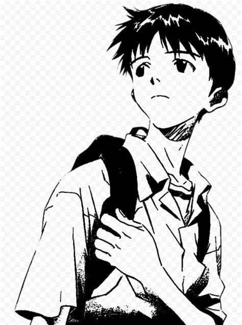 Hd Shinji Ikari Drawing Manga Character Png Manga Characters Manga