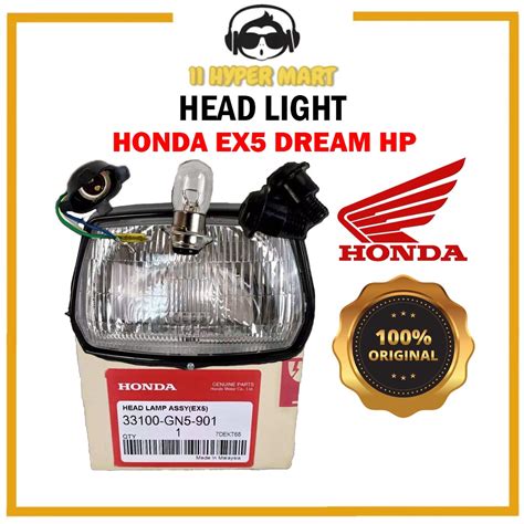 Honda Ex Dream Power Headlight Head Light Headlamp Head Lamp Lampu