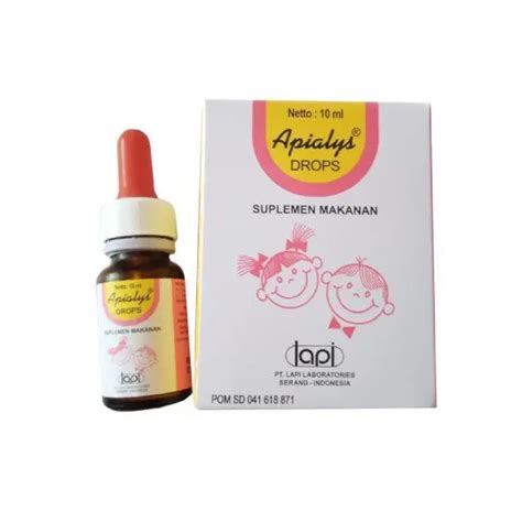 Beli Apialys Drops 10 Ml Di Halodoc 1 Jam Sampai