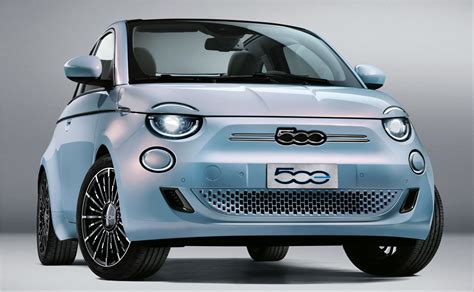 The New Fiat 500 La Prima 100 Electric Car With Level 2 Autonomous