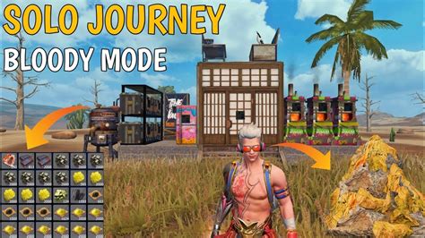 Solo Journey On Bloody Mode Online Raid Part Last Island Of