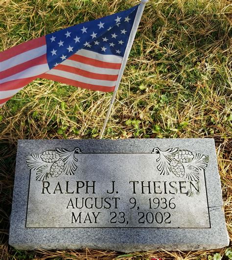 Ralph James Theisen 1936 2002 Find A Grave Memorial