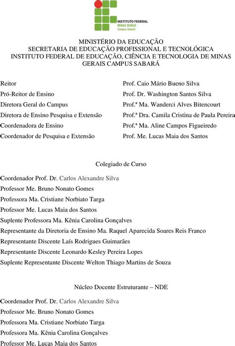 PROJETO POLÍTICO PEDAGÓGICO CURSO DE BACHAREL EM SISTEMAS DE