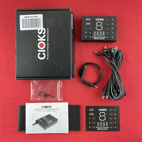 [used] Cioks C8e Expander Pedal Power Supply Guitar Pedals For Any Genre